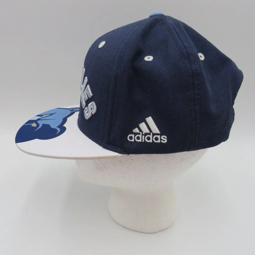 Adidas Hat Youth Memphis Grizzlies‎ Snapback Cap Embroidered Spellout Bear Bill